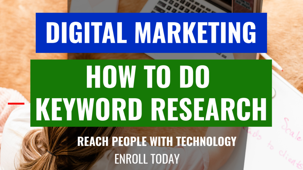 How to do keyword research for a blog post