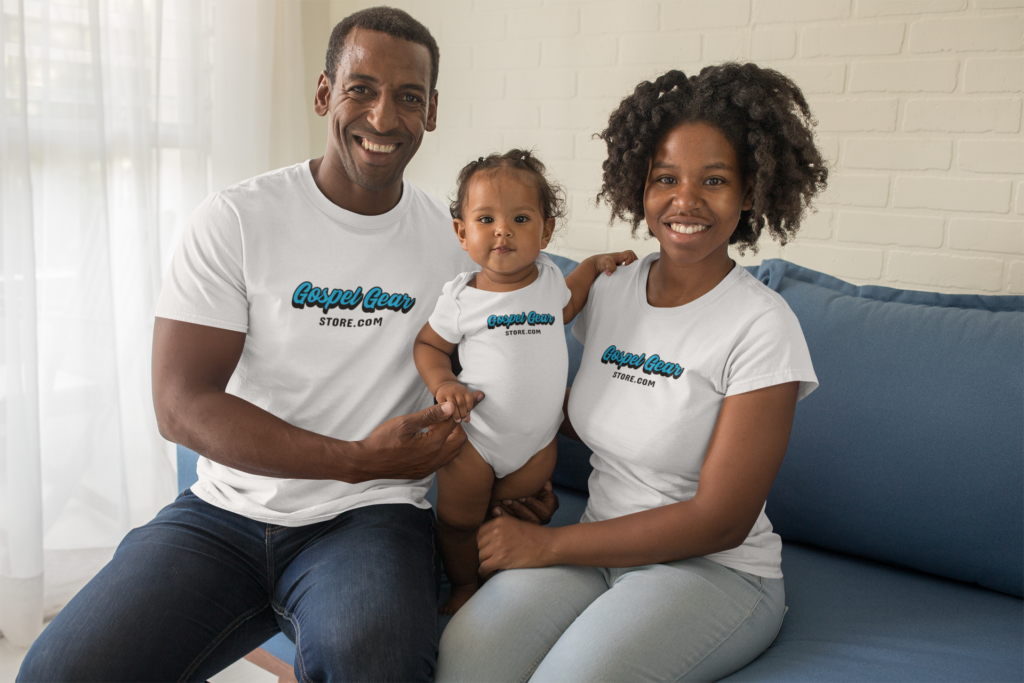 family-with-gospel-gear-store-logo-shirts-1024x683 Christian Tee Shirts: Spreading the gospel through fashion