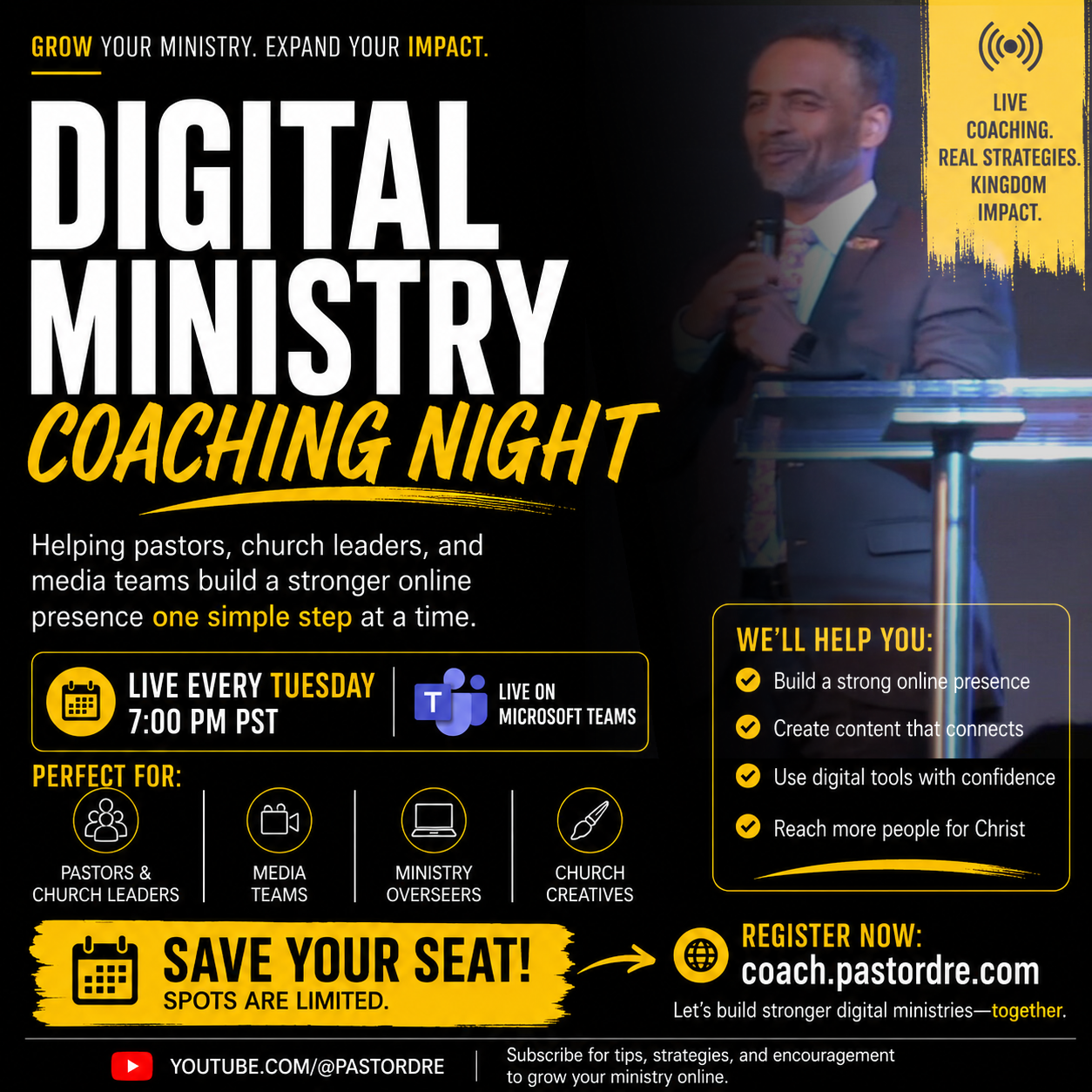 Digital Ministry Coaching Night